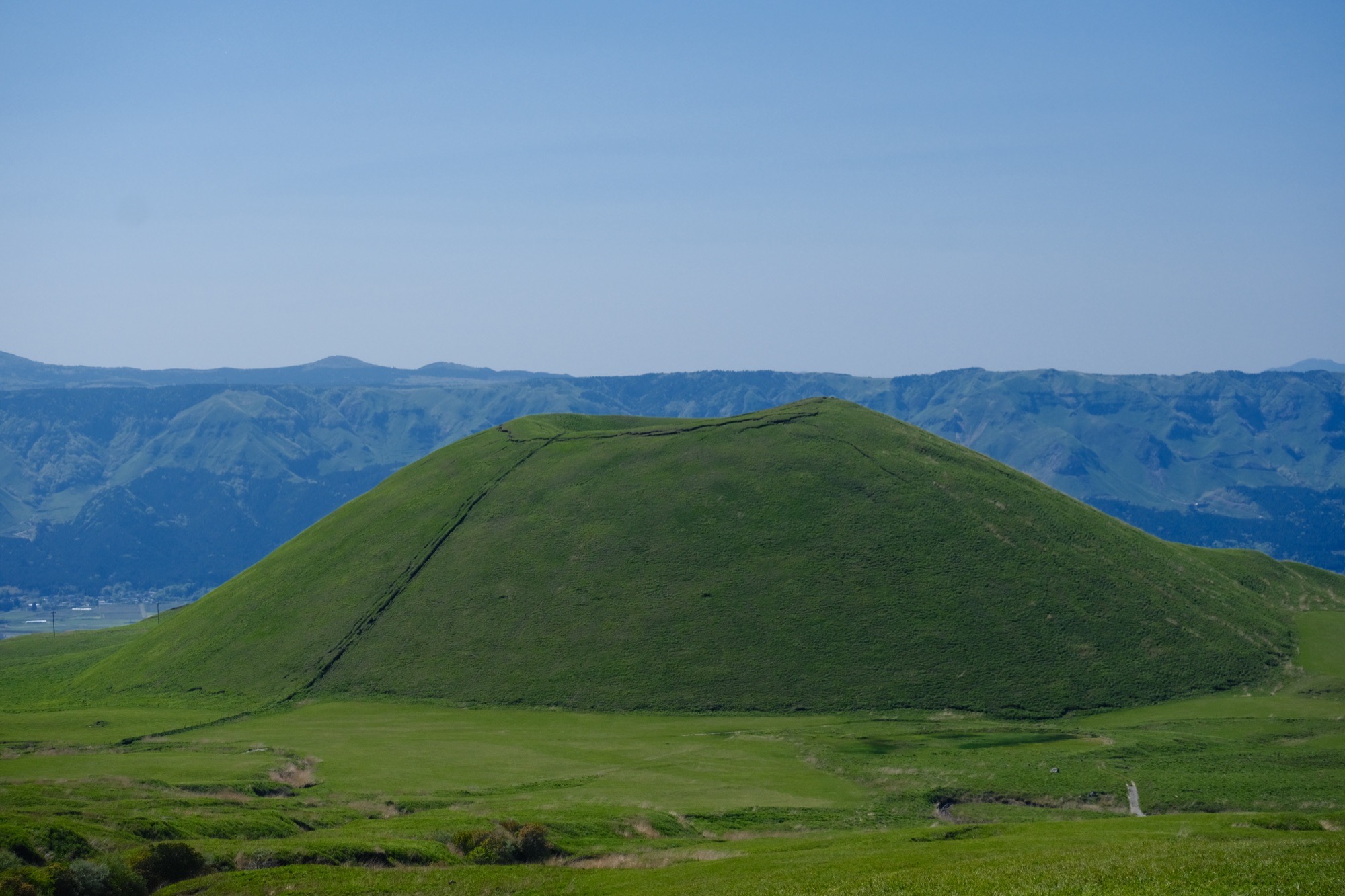 阿苏山地貌